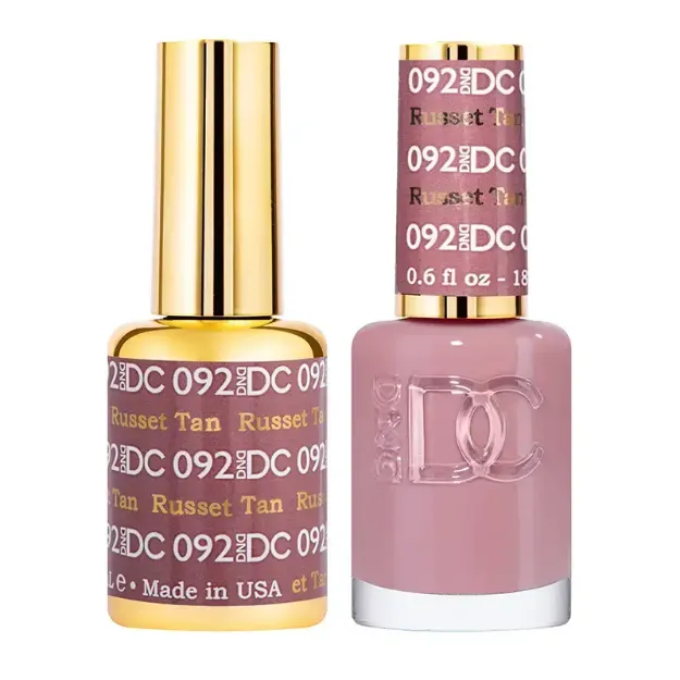 Picture of DND DC DUO GEL - #092 RUSSET TAN